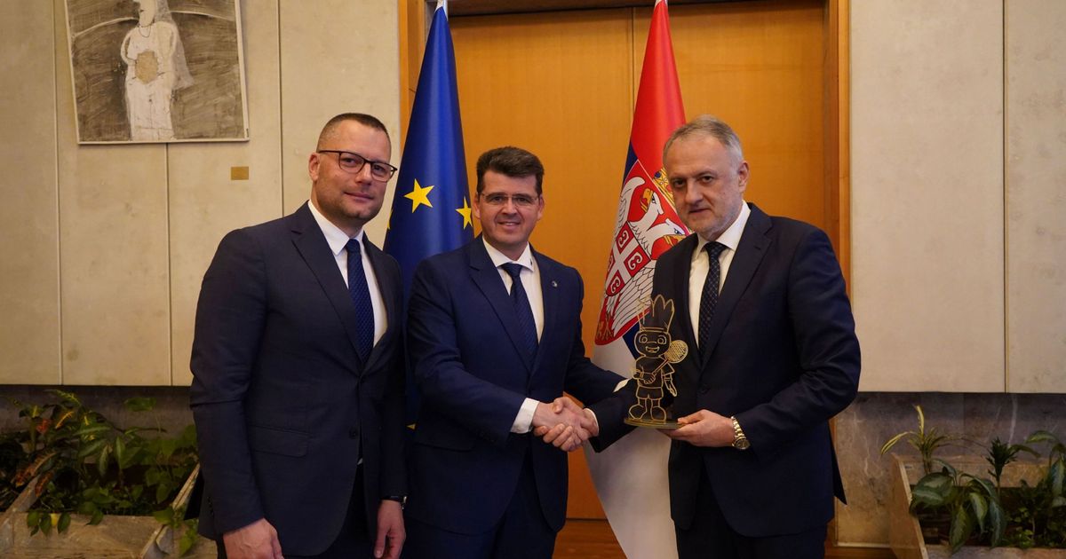 Najviši predstavnici evropskog, svetskog i srpskog badmintona na sastanku sa ministrom Gajićem
