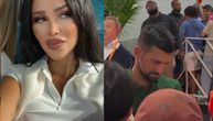 Stanija u belom, mokra i bez brusa bodrila Novaka u Majamiju! Pokazala šta se desilo posle meča: "Pokisli smo"