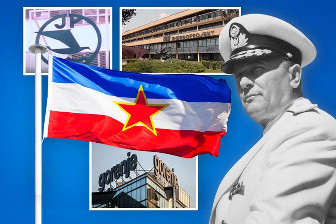 Zastava Jugoslavija, SFRJ, Josip Broz Tito, Energoprojekt, Gorenje Zastava Jugoslavija, SFRJ, Josip Broz Tito, Energoprojekt, Gorenje