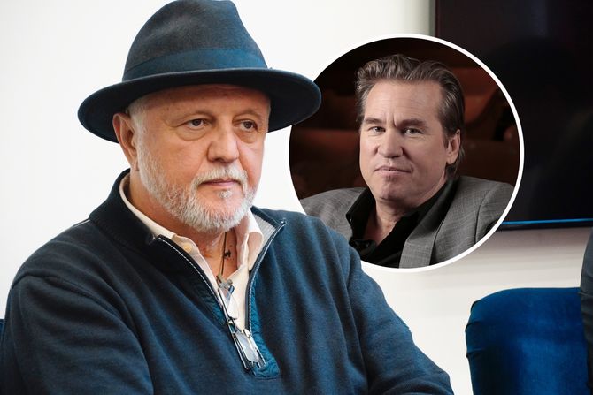 Predrag Gaga Antonijević i Val Kilmer Predrag Gaga Antonijević i Val Kilmer