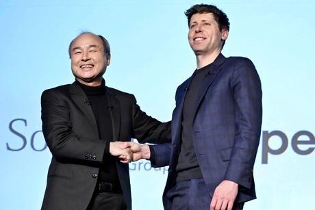 Masajoši Son, Sem Altman, Softbank, OpenAI Masajoši Son, Sem Altman, Softbank, OpenAI