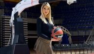 Prelepa Kristina u centru pažnje na meču Zvezda - Efes: Nova voditeljka Evrolige ostavlja bez daha u Areni