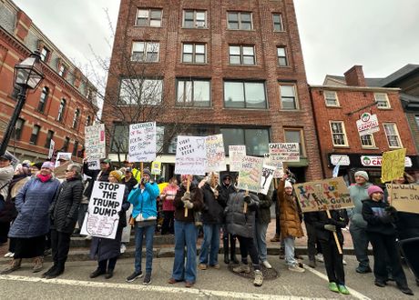 Anti Tramp protesti Anti Tramp protesti
