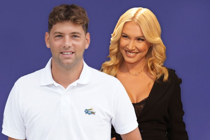 Bojana Ristivojević i Filip Krajinović Bojana Ristivojević i Filip Krajinović