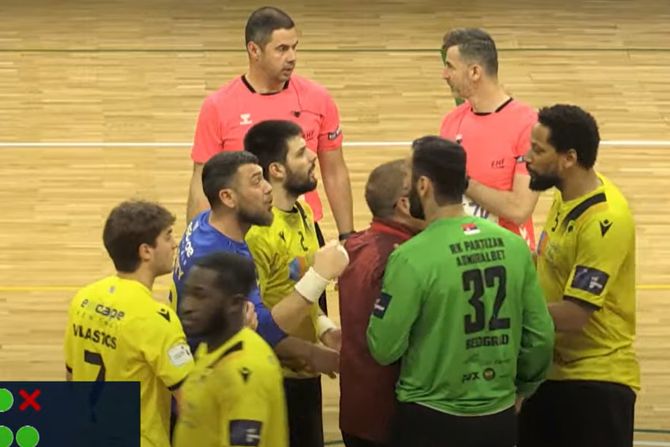 RK Partizan - RK AEK