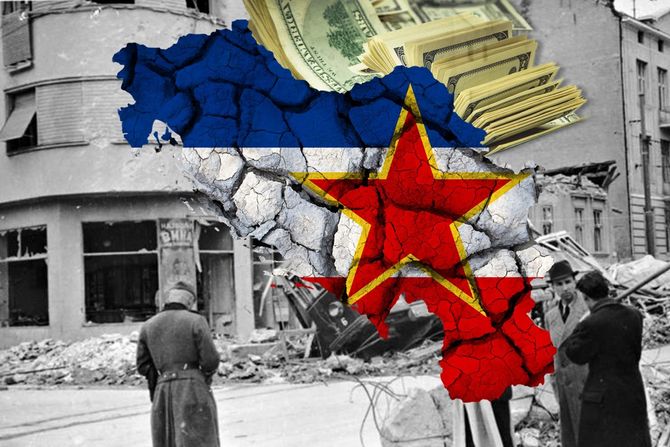 SFRJ Jugoslavija, bombardovanje Beograda SFRJ Jugoslavija, bombardovanje Beograda