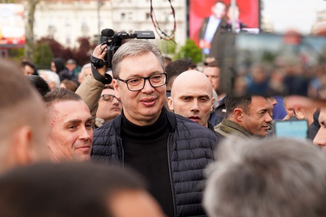 Aleksandar Vučić. 11.4.2025. Veliki narodni sabor Aleksandar Vučić. 11.4.2025. Veliki narodni sabor