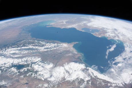 Kaspijsko jezero, Azerbejdžan Kaspijsko jezero, Azerbejdžan
