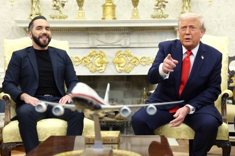Najib Bukele i Donald Tramp