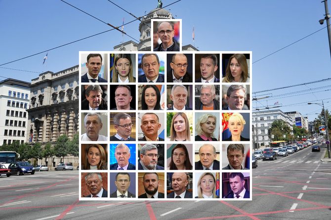 Zgrada Vlade, Vlada, ministri 2025 Zgrada Vlade, Vlada, ministri 2025