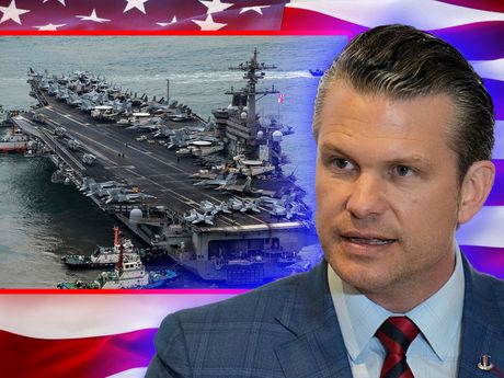 Sekretar odbrane SAD Pit Hegset  Pete Hegseth američki nosač aviona  USS Carl Vinson