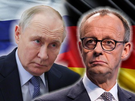Vladimir Putin Fridrih Merc Friedrich Merz Vladimir Putin Fridrih Merc Friedrich Merz