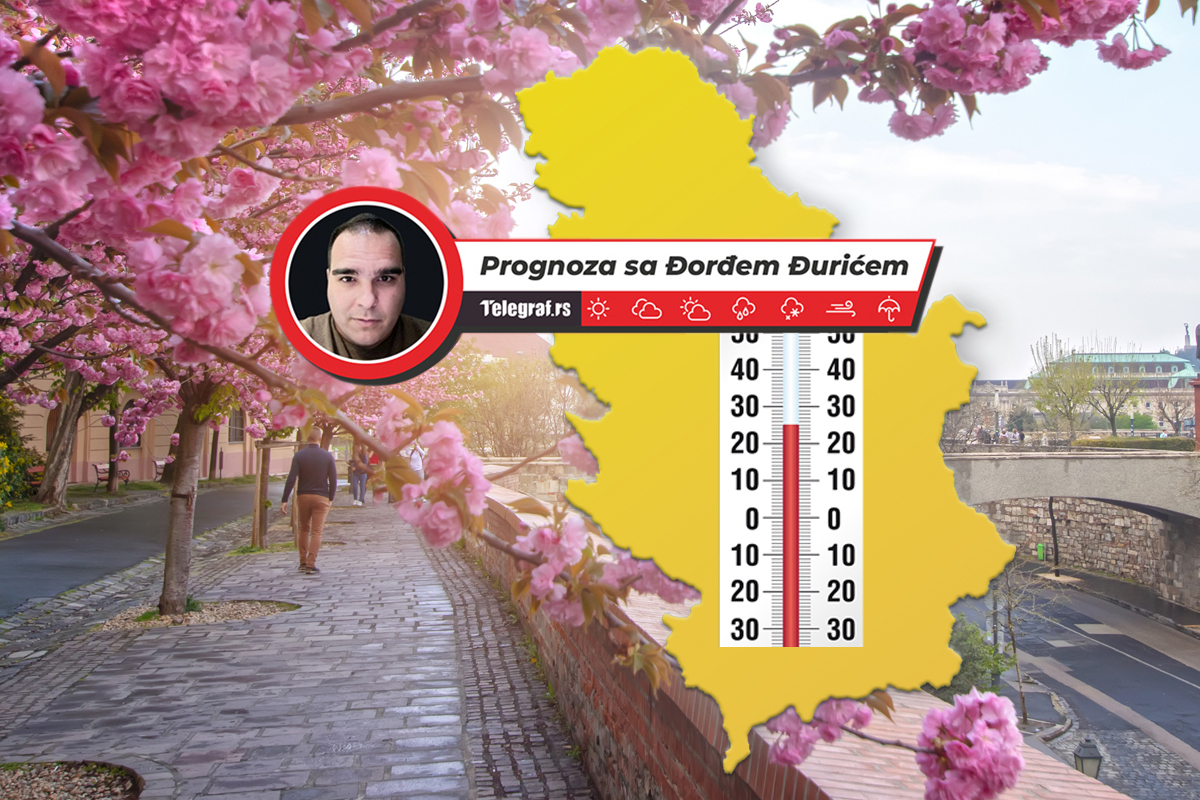 Temperatura u Srbiji dostigla 26 stepeni, a u ovom mestu ima čak 70 cm snega: Slike su da NE POVERUJETE!