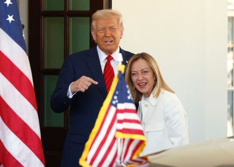Donald Tramp i Đorđa Meloni