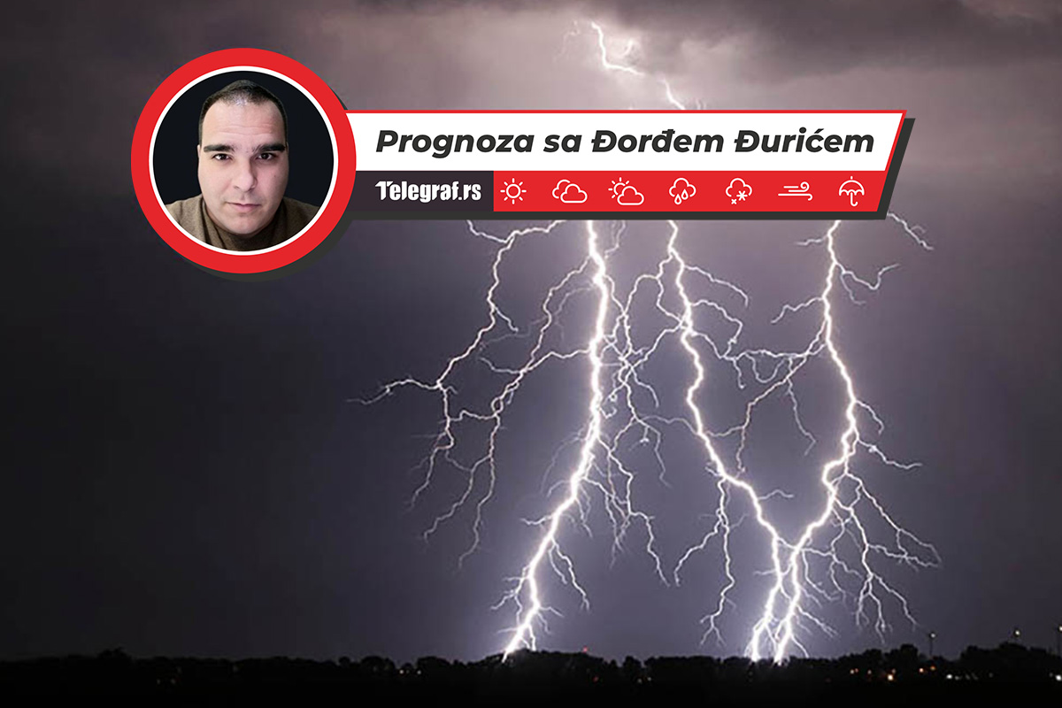 Kao da je bilo bombardovanje: Stanovnike ovog grada u Srbiji noćas probudili gromovi, snimci su zastrašujući