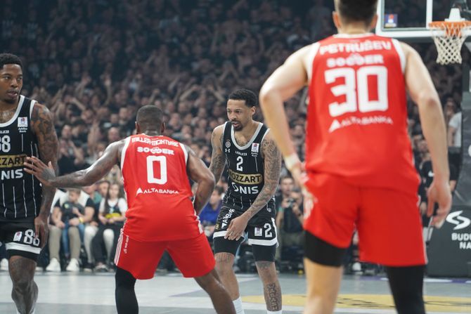 KK Partizan - KK Crvena Zvezda ABA liga KK Partizan - KK Crvena Zvezda ABA liga