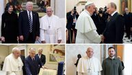 Od Putina, preko Orbana, do Maradone i Trampa: S kim se sve sastajao papa Franja