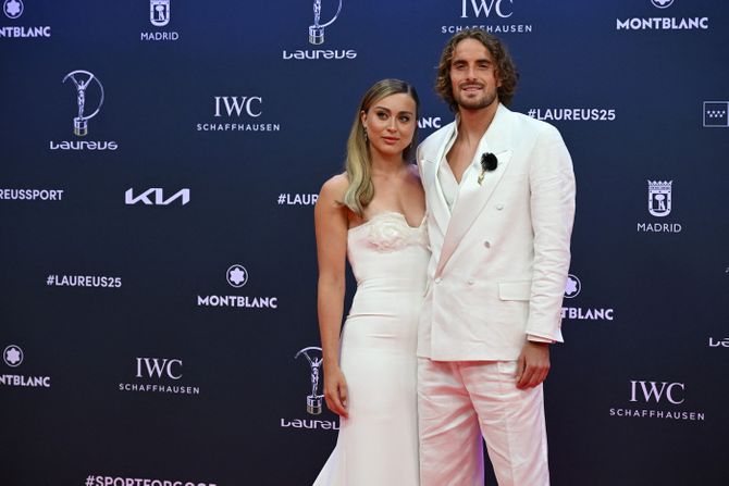 Stefanos Cicipas, Paula Badosa