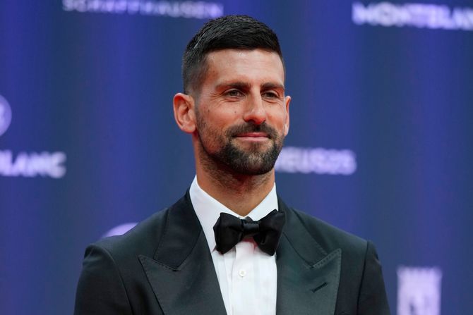 Novak Đoković, Laureus 2025 Novak Đoković, Laureus 2025