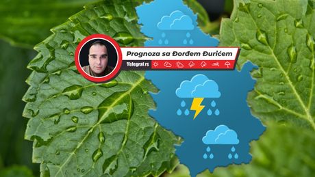 Vremenska prognoza , kiša, grom, proleće