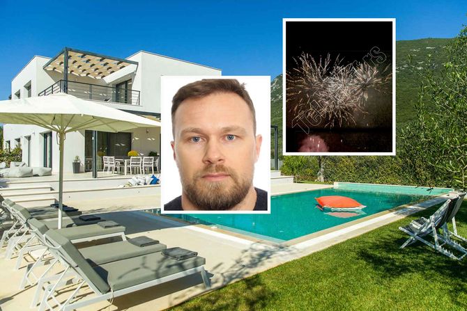 Radoje Zvicer, ubistvo, Krf, vatromet Radoje Zvicer, ubistvo, Krf, vatromet