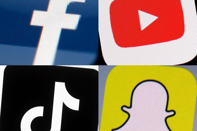 Društvene mreže, Fejsbuk, Jutjub, TikTok, Snepčet, Snapchat, Youtube, Facebook