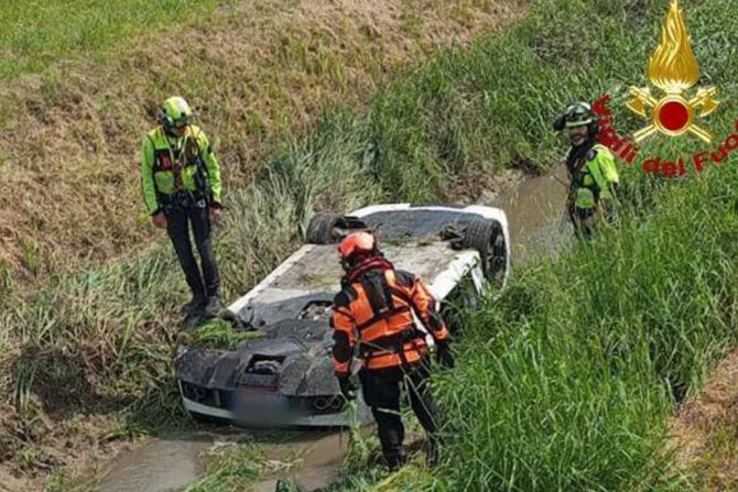Italija saobraćajna nesreća, lamborgini Italija saobraćajna nesreća, lamborgini