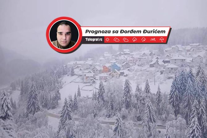 Vremenska prognoza sa Đorđem Đurićem sneg Vremenska prognoza sa Đorđem Đurićem sneg