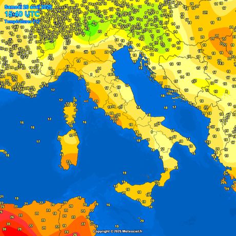 Trenutne temperature vazduha Trenutne temperature vazduha