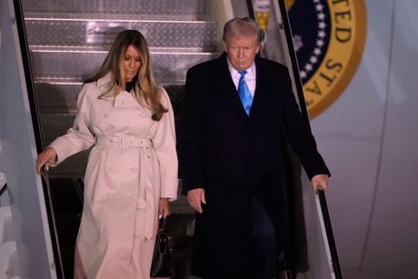 Donald i Melanija Tramp stigli u Rim Donald i Melanija Tramp stigli u Rim
