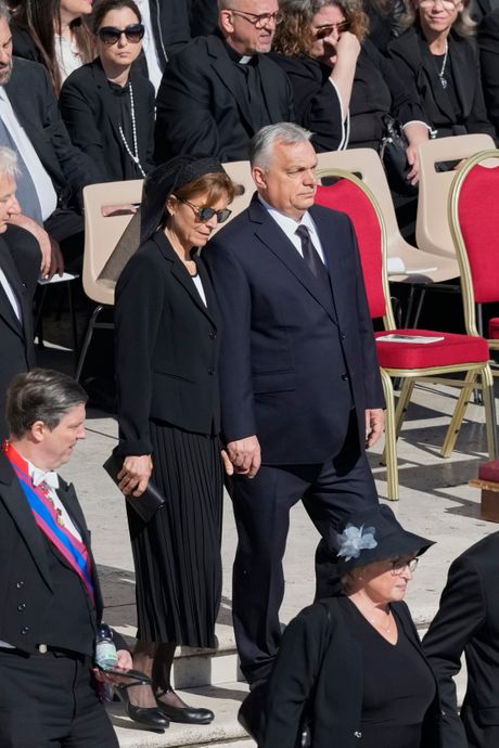 Viktor Orban na sahrani pape Franje Viktor Orban na sahrani pape Franje