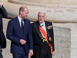 Princ Vilijam na sahrani pape Franje