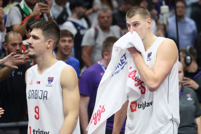 Vanja Marinković i Nikola Jokić - košarkaška reprzentacija Srbije Vanja Marinković i Nikola Jokić - košarkaška reprzentacija Srbije