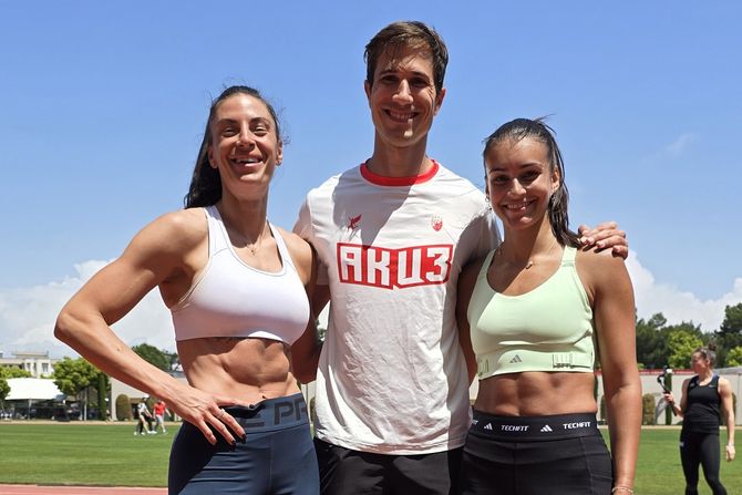 Ivana Španović, Strahinja Jovančević i Ivana Ilić Ivana Španović, Strahinja Jovančević i Ivana Ilić