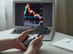 Berza, investicija, telefon