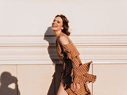 braon haljina, haljina, trend proleća