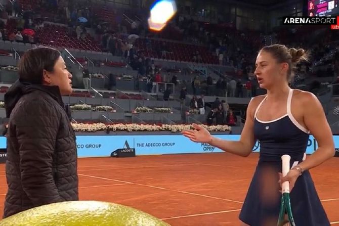Arina Sabalenka - Marta Kostjuk Arina Sabalenka - Marta Kostjuk