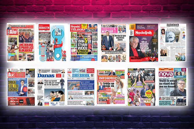 Prelistavanje pregled štampe naslovne strane novine Fičer Prelistavanje pregled štampe naslovne strane novine Fičer
