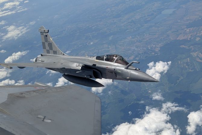 Vezba PEGASE 2025 francusko vazduhoplovstvo avion Rafale Vezba PEGASE 2025 francusko vazduhoplovstvo avion Rafale