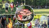 Prvomajski uranak i neverovatno veselje: Roštilj i muzika na Košutnjaku, neki došli još sinoć da zauzmu mesto!