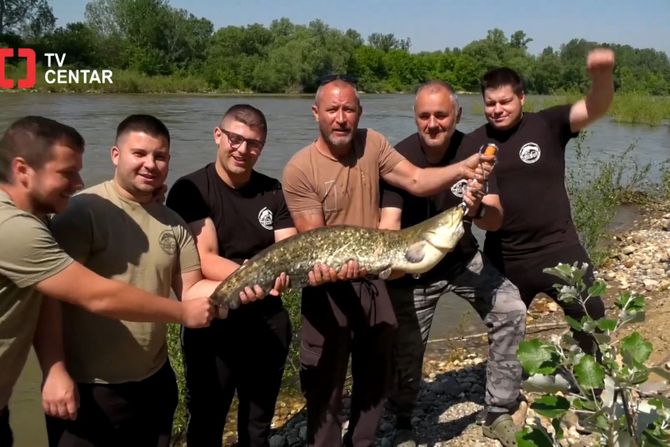 Neobičan ulov na Velikoj Moravi za prvi maj