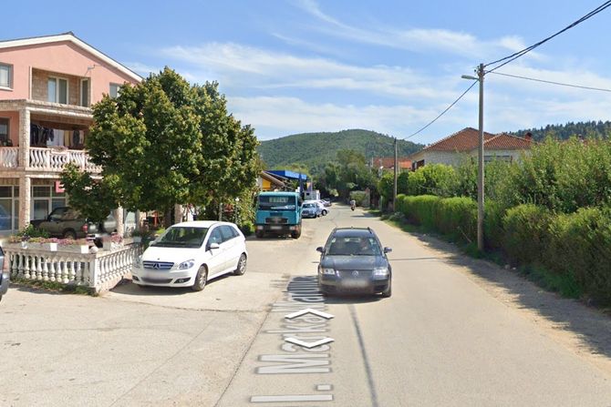 Metković, ulica koja je granica Metković, ulica koja je granica