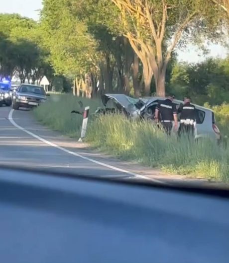 Saobraćajna nesreća na putu Sombor - Apatin