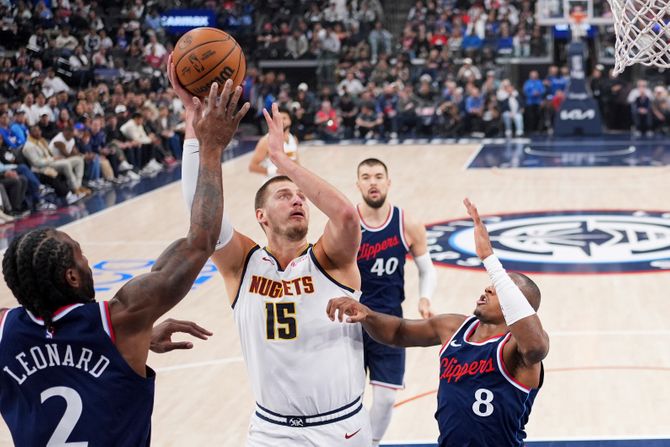 Denver Nagets, Los Anđeles Klipers, NBA liga, Nikola Jokić Denver Nagets, Los Anđeles Klipers, NBA liga, Nikola Jokić
