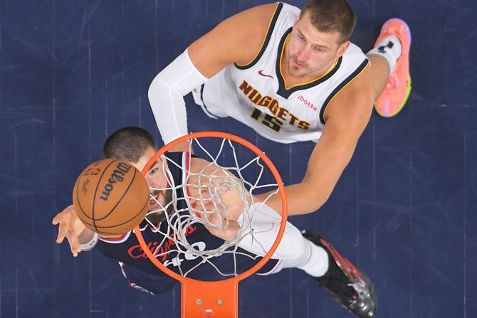 Denver Nagets, Los Anđeles Klipers, NBA liga, Nikola Jokić Denver Nagets, Los Anđeles Klipers, NBA liga, Nikola Jokić