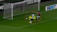 Vanja Milinković-Savić primio ludački gol, ovako nešto se stvarno ne viđa često, Srbina ipak pogledala sreća