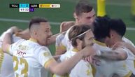 Pogledajte kako je Elšnik sjajnim golom iz slobodnog udarca doneo pobedu Zvezdi protiv TSC-a