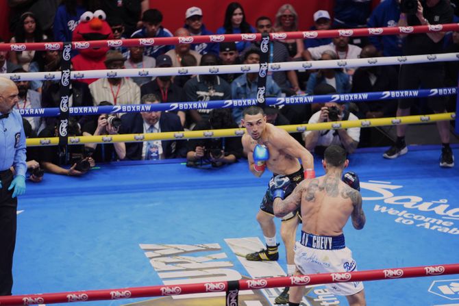Teofimo Lopez, Tajms Skver Teofimo Lopez, Tajms Skver