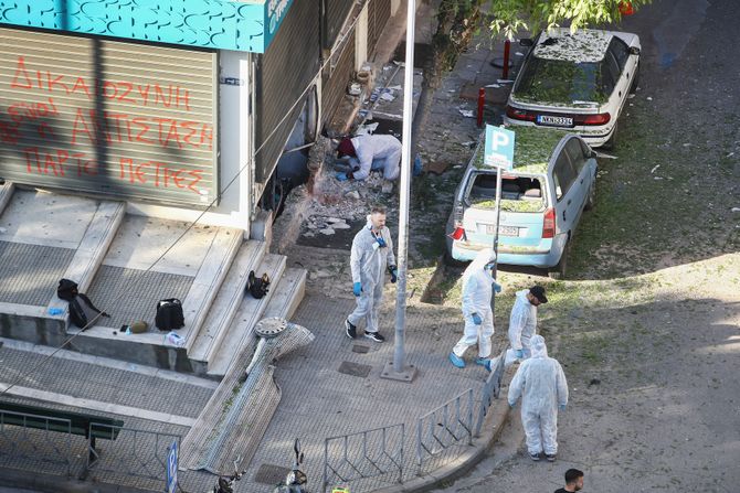 Ekcplozija u Solunu, ženi eksplodirala bomba u rukama Ekcplozija u Solunu, ženi eksplodirala bomba u rukama