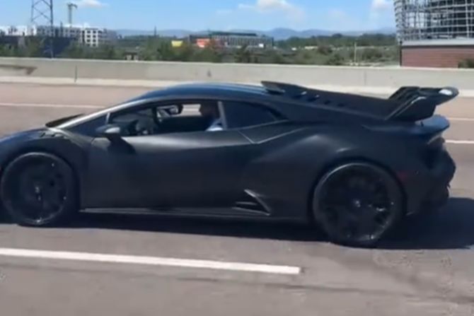 Džamal Marej - Lamborgini Huracan STO